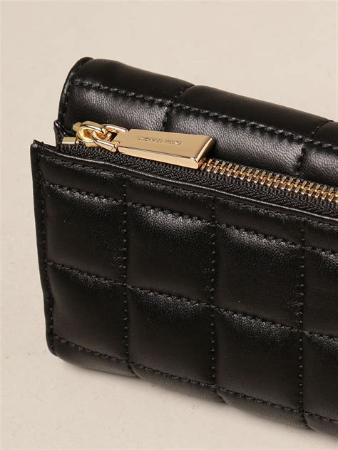 michael kors rfid wallet|michael kors quilted wallet black.